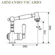 ARMANDO VICARIO D200 медь